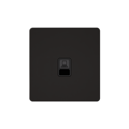 Systeme Electric Systeme Infinity Полярная ночь Розетка информационная RJ-45 кат.5e