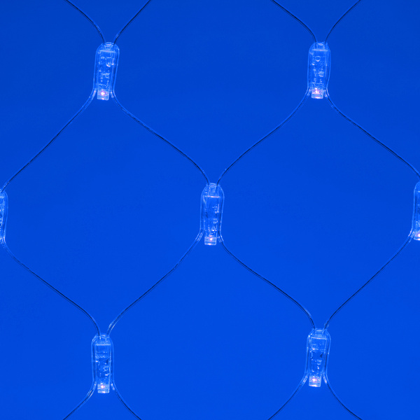 Arlight Светодиодная гирлянда ARD-NETLIGHT-CLASSIC-2000x1500-CLEAR-288LED Blue (230V, 18W) (Ardecoled, IP65)