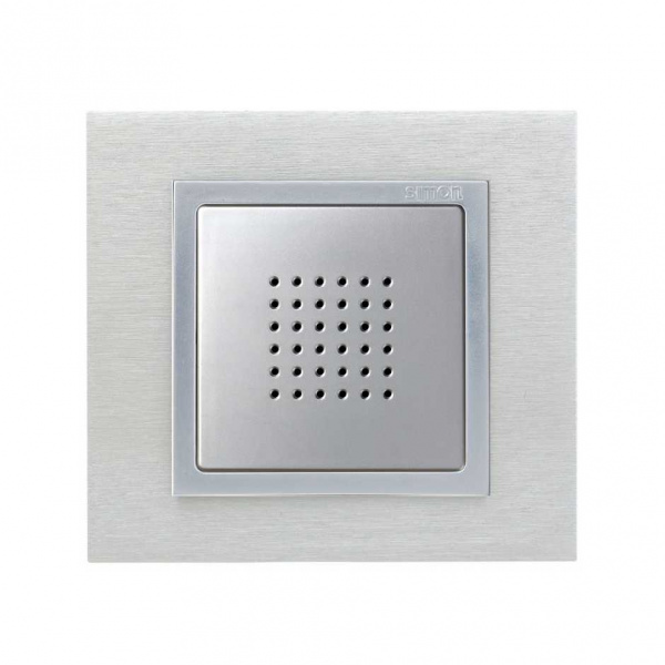 Simon 82 Алюминий Накладка звонка механического