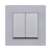 Рамка 1-постовая, серый Kollinger Aspekt AT1GY