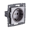 Розетка штепсельная SCHUKO 16A/250 В, серый Kollinger REA-002GY для Aspekt, Eleganz, Reflex