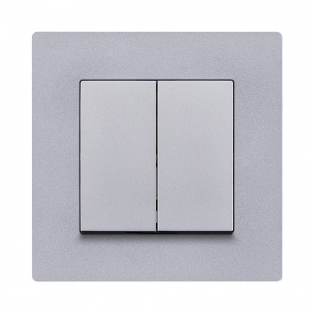 Рамка 1-постовая, серый Kollinger Aspekt AT1GY