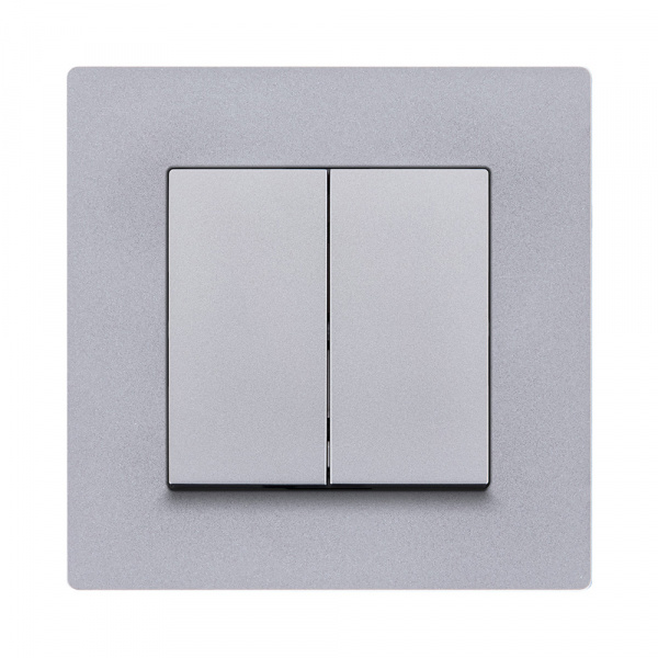 Рамка 1-постовая, серый Kollinger Aspekt AT1GY