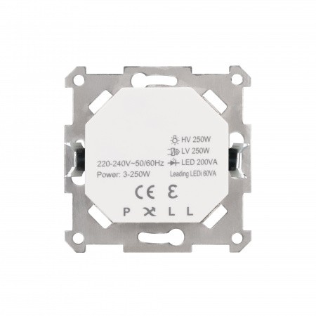 Arlight INTELLIGENT ARLIGHT Роторная панель TRIAC-601-33-DIM-PD-IN (230V, 1x1A, Механизм) (IARL, IP20 Металл, 3 года)