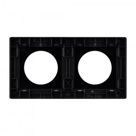 Рамка алюминиевая FRM-PRESTO-ALR-2-BK (Arlight, -)