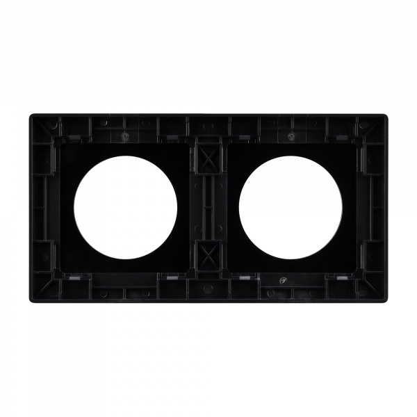 Рамка алюминиевая FRM-PRESTO-ALR-2-BK (Arlight, -)