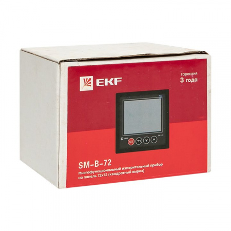 EKF Basic Многофункциональный измерительный прибор SMB-72 на панель 72х72 (квадратный вырез)
