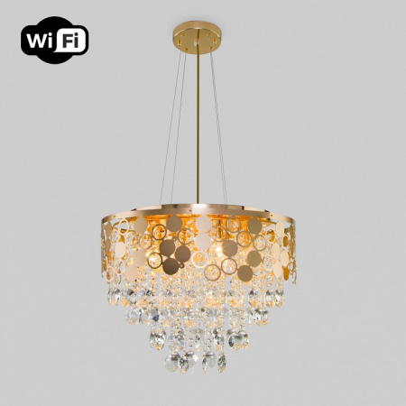 Умный подвесной светильник 10123/8 золото Eurosvet Lianna