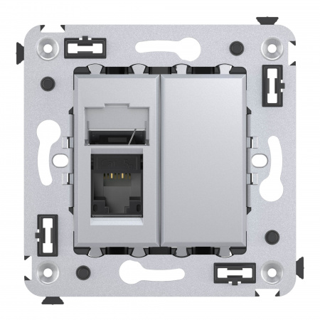 DKC Avanti Закаленная сталь Компьютерная розетка RJ-45 один  категория 5e