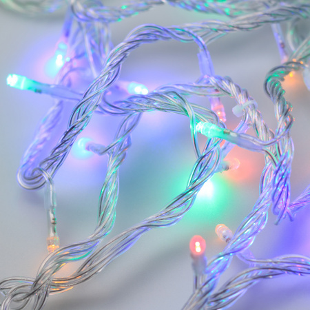 Arlight Светодиодная гирлянда ARD-STRING-HOME-5000-CLEAR-50LED-LIVE RGB (230V, 3.5W) (Ardecoled, IP20)