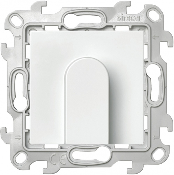 Simon 24 Белый Вывод кабеля