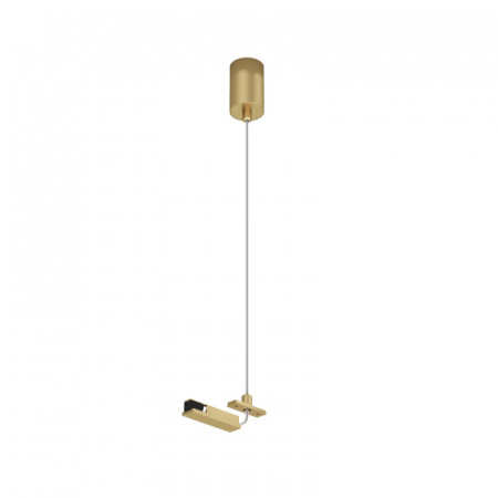 TR5717-SB Подвод питания для подвесного монтажа трека SHINE BASE, 48V DC, IP20, 2м, сатинированная латунь, алюминий