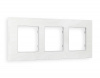 Рамка ALFA Grand (Белый мрамор) 3-ая AF930103