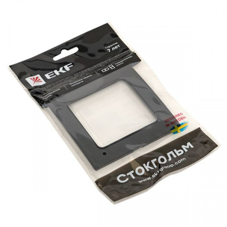 EKF PROxima Стокгольм Черный Рамка 1-ая