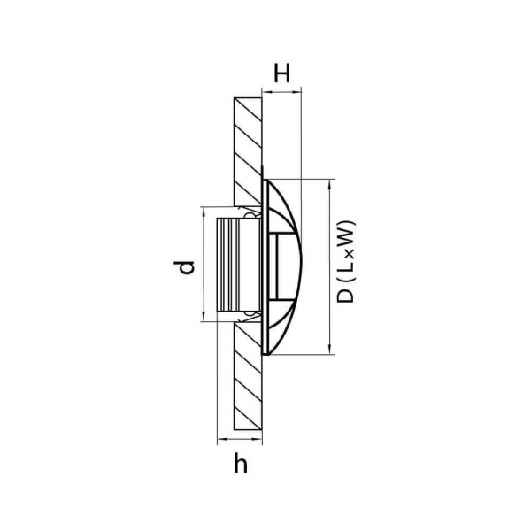Встраиваемый светодиодный светильник Lightstar Lumina 212274