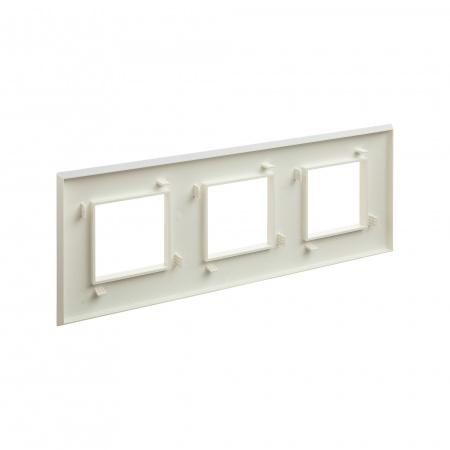 DKC Avanti Белый жемчуг Рамка 6 модулей