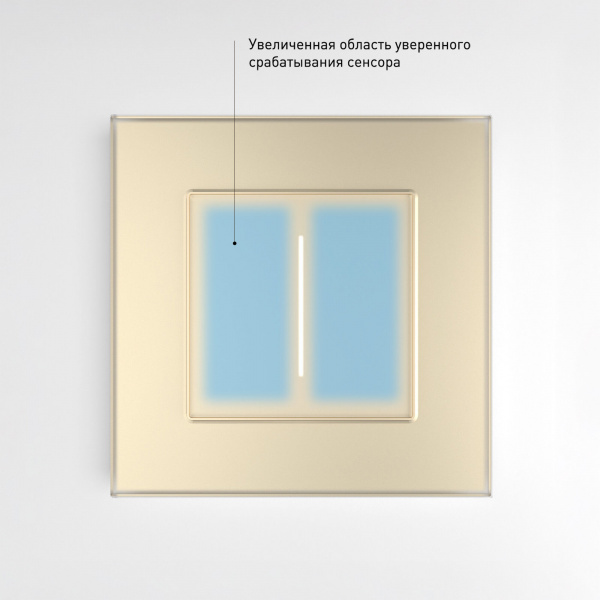 Умный сенсорный диммер (шампань) W3443111 Умный сенсорный диммер (шампань) W3443111