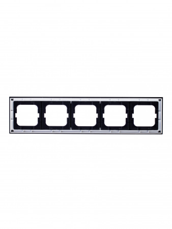 ABB BJE Axcent Черный Рамка 5-ая