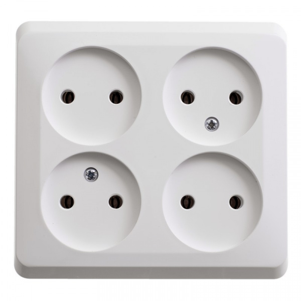 SE Этюд наруж Бел Розетка 4-ая б/з без шторок