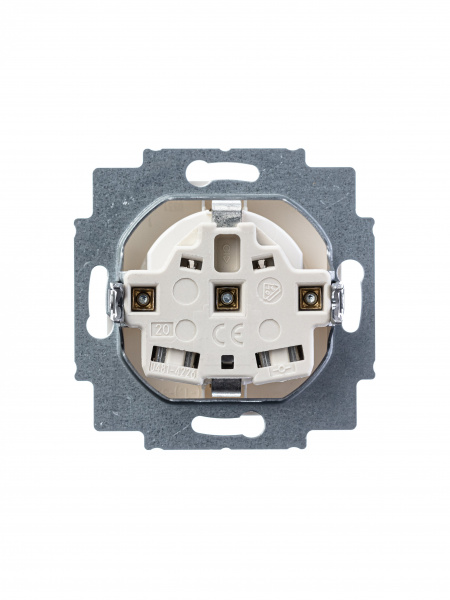 ABB BJB Basic 55 Бел Розетка с/з