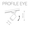 Трековый светильник Nowodvorski Profile Eye 9322