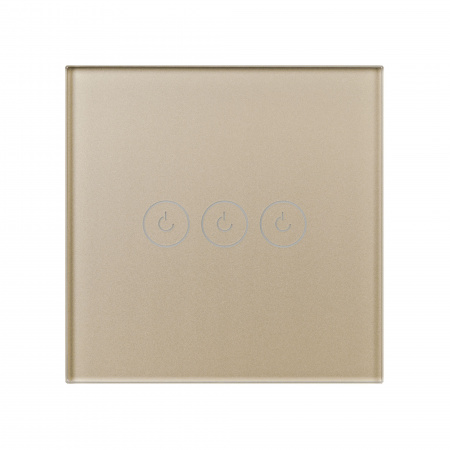 Arlight Выключатель сенсорный SWT-OMALI-S03-ZB-GD (250V, 10A, Zigbee) (Стекло)