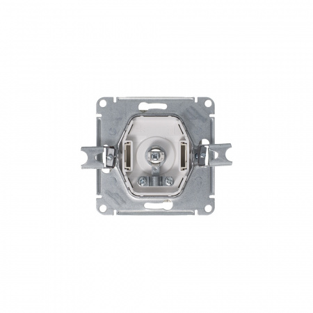 SE AtlasDesign Алюминий Розетка антенная одиночная TV коннектор, механизм