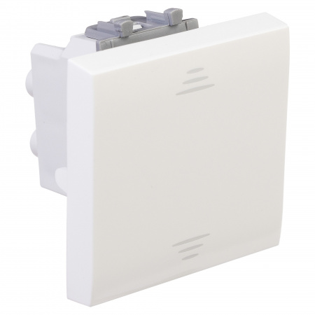 DKC Avanti Белое облако Выключатель двухполюсный 16A 2 модуля