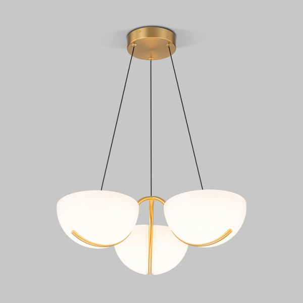 Подвесной светодиодный светильник 50083/3 LED золото Eurosvet Emisfero