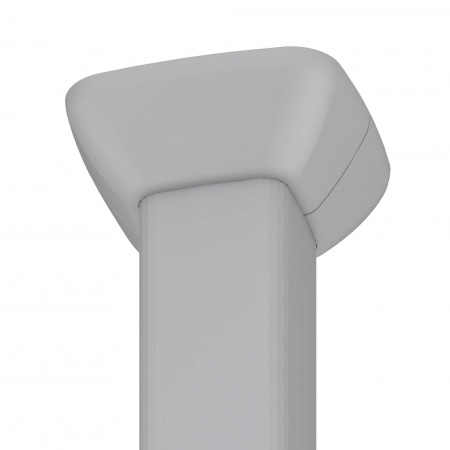 DKC Телескопическая алюминиевая колонна, 1.5 - 3м, цвет темно-серебристый металлик