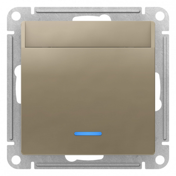 SE AtlasDesign Шампань Переключатель карточный с задержкой времени, механизм