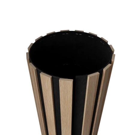 Акустическая панель FLEX Ясень Тирамису 1200×600 мм рейка 25х6 мм