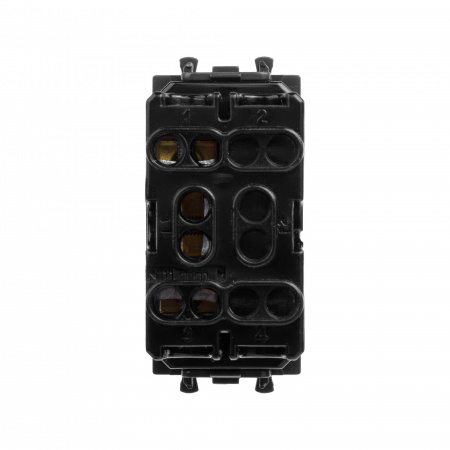 DKC Avanti Черный матовый Механизм управления рольставней 1 модуль