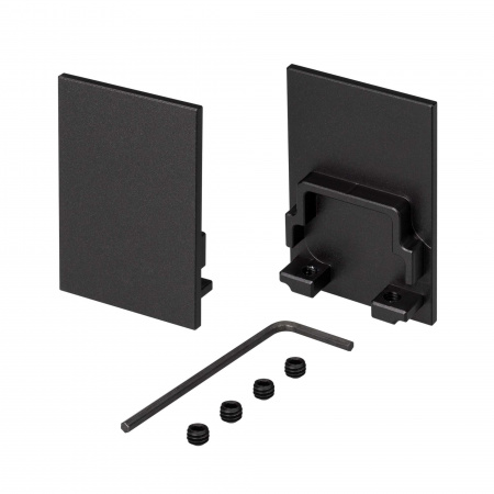 Arlight Заглушка SL-COMFORT-3551 BLACK глухая (Металл)