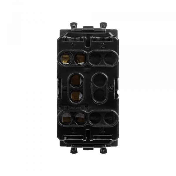 DKC Avanti Черный матовый Механизм управления рольставней 1 модуль