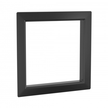 DKC Avanti Черный Декоративная вставка для рамок из натуральных материалов 2 модуля