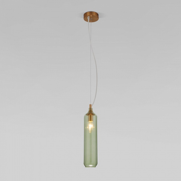 Подвесной светильник 50252/1 зеленый Eurosvet Siesta