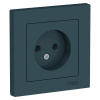 SE AtlasDesign Изумруд Розетка б/з, 16А, в сборе