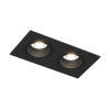 DK3072-BK Встраиваемый светильник, IP 20, 10 Вт, GU5.3, LED, черный/черный, пластик