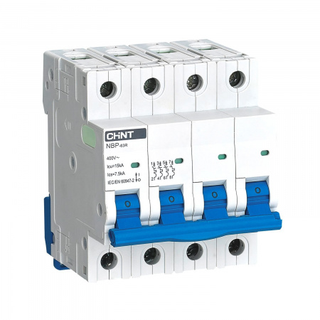 CHINT NBP-63R 4P 25A 15кА 8In (R)