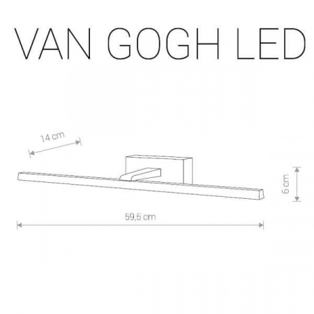 Подсветка для зеркал Nowodvorski Van Gogh Led 9352