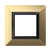 DKC Avanti Золотой Металл Рамка 2 модуля