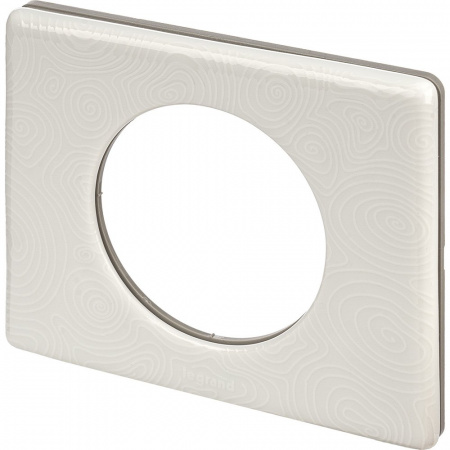 Legrand Celiane Фарфор Рамка Белая Феерия 1 пост (2 модуля)