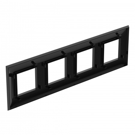 DKC Avanti Черный квадрат Рамка 8 модулей