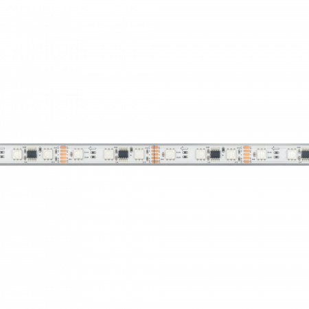 Arlight Лента герметичная DMX-PS-B60-12mm 12V RGB-PX3 (14 W/m, IP67, 5060, 5m) (бегущий огонь)