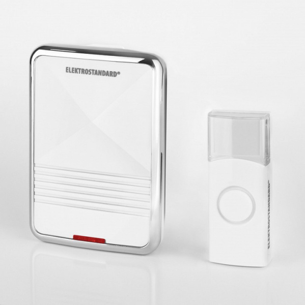 Звонок беспроводной 36M IP44 52M IP44 белый Elektrostandard DBQ01 a026103 Звонок беспроводной 36M IP44 52M IP44 белый Elektrostandard DBQ01 a026103
