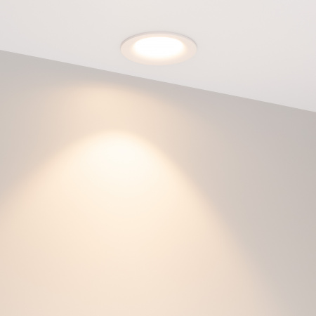 Arlight Светильник MS-FOGGY-BUILT-R86-10W Warm3000 (WH, 36 deg, 230V) (IP54 Металл, 5 лет)