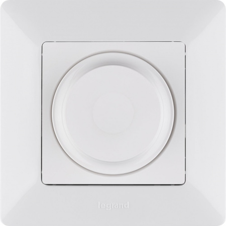 Legrand Valena LIFE DIY Бел Светорегулятор поворотный универ. 300Вт без нейтрали