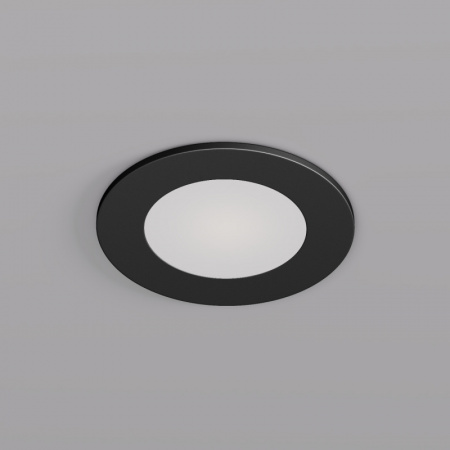 DK3101-BK Встраиваемый влагозащищенный светильник, IP65, до 10 Вт, LED, GU5,3, черный
