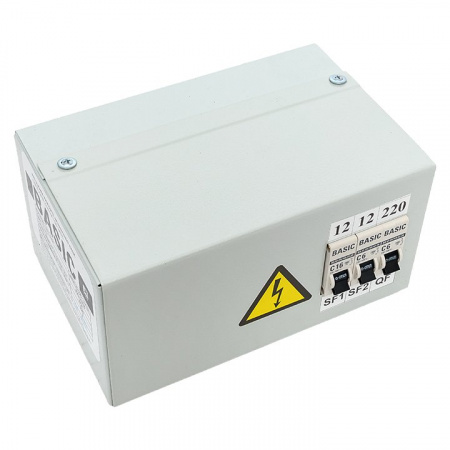 EKF Basic Ящик с понижающим трансформатором ЯТП 0,25кВА 220/12В (3 автомата)